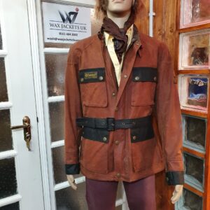 Belstaff trialmaster pro black / rust jacket